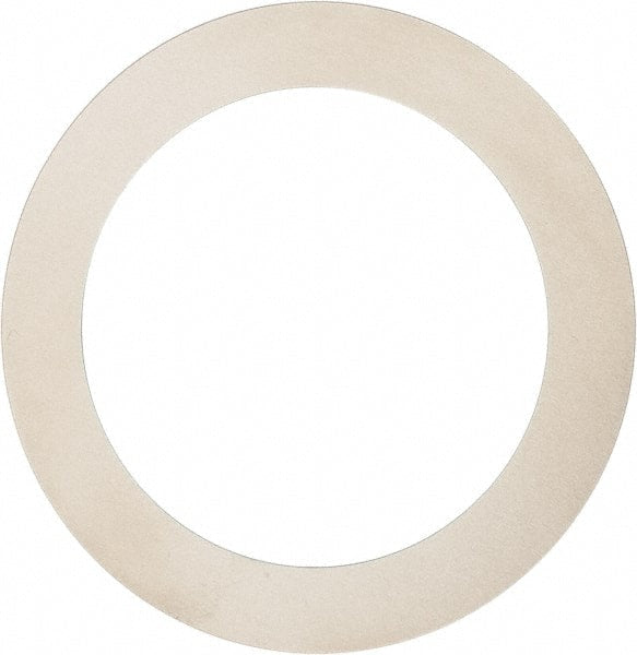 Made in USA - 0.003" Thick, 1-3/8" Inside x 1-7/8" OD, Round Shim - Uncoated 302/304 Stainless Steel - Exact Tooling