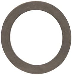 Made in USA - 0.06" Thick, 1-3/8" Inside x 1-7/8" OD, Round Shim - Uncoated 302/304 Stainless Steel - Exact Tooling