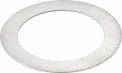 Made in USA - 0.024" Thick, 1-1/2" Inside x 2-1/8" OD, Round Shim - Uncoated 302/304 Stainless Steel - Exact Tooling