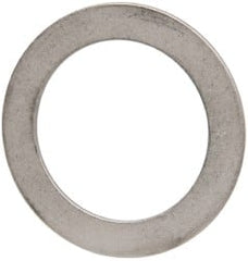 Made in USA - 0.06" Thick, 1-1/2" Inside x 2-1/8" OD, Round Shim - Uncoated 302/304 Stainless Steel - Exact Tooling