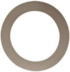 Made in USA - 0.007" Thick, 1-1/2" Inside x 2-1/8" OD, Round Shim - Uncoated 302/304 Stainless Steel - Exact Tooling