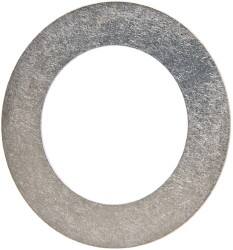 Made in USA - 0.02" Thick, 1-3/4" Inside x 2-3/4" OD, Round Shim - Uncoated 302/304 Stainless Steel - Exact Tooling