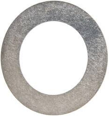 Made in USA - 0.02" Thick, 1-3/4" Inside x 2-3/4" OD, Round Shim - Uncoated 302/304 Stainless Steel - Exact Tooling