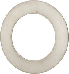 Made in USA - 0.048" Thick, 1-3/4" Inside x 2-3/4" OD, Round Shim - Uncoated 302/304 Stainless Steel - Exact Tooling