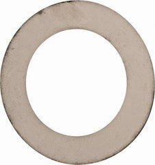 Made in USA - 0.008" Thick, 1-3/4" Inside x 2-3/4" OD, Round Shim - Uncoated 302/304 Stainless Steel - Exact Tooling