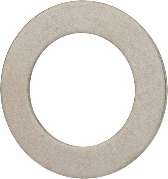 Made in USA - 0.09" Thick, 1-3/4" Inside x 2-3/4" OD, Round Shim - Uncoated 302/304 Stainless Steel - Exact Tooling