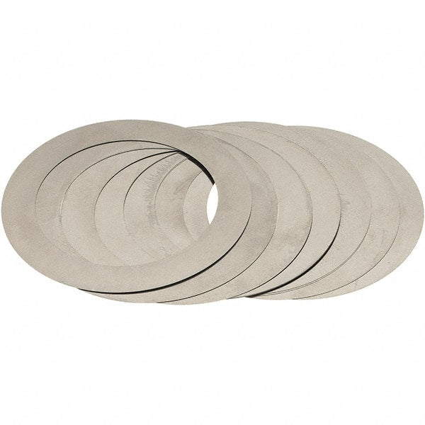 Made in USA - 0.003" Thick, 2" Inside x 2-3/4" OD, Round Shim - Uncoated 302/304 Stainless Steel - Exact Tooling