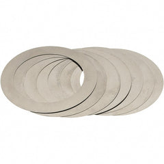Made in USA - 0.003" Thick, 2" Inside x 2-3/4" OD, Round Shim - Uncoated 302/304 Stainless Steel - Exact Tooling