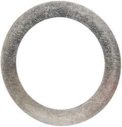 Made in USA - 0.03" Thick, 2" Inside x 2-3/4" OD, Round Shim - Uncoated 302/304 Stainless Steel - Exact Tooling