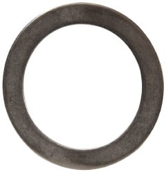 Made in USA - 0.09" Thick, 2" Inside x 2-3/4" OD, Round Shim - Uncoated 302/304 Stainless Steel - Exact Tooling