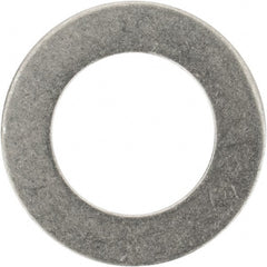 Made in USA - 0.016" Thick, 3/8" Inside x 5/8" OD, Round Shim - 5/16" Screw, Uncoated 316 Stainless Steel - Exact Tooling