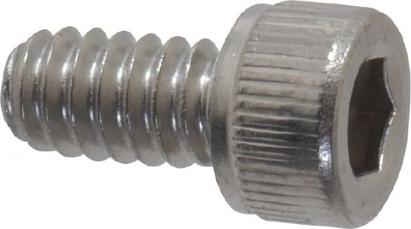 Value Collection - #10-24 UNC Hex Socket Drive, Socket Cap Screw - Grade 18-8 Stainless Steel, 3/8" Length Under Head - Exact Tooling