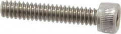 Value Collection - #10-24 UNC Hex Socket Drive, Socket Cap Screw - Grade 18-8 Stainless Steel, 1" Length Under Head - Exact Tooling