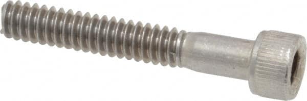 Value Collection - #10-24 UNC Hex Socket Drive, Socket Cap Screw - Grade 18-8 Stainless Steel, 1-1/4" Length Under Head - Exact Tooling