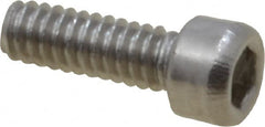 Value Collection - #0-80 UNF Hex Socket Drive, Socket Cap Screw - Grade 18-8 Stainless Steel, 3/16" Length Under Head - Exact Tooling