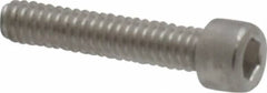 Value Collection - #0-80 UNF Hex Socket Drive, Socket Cap Screw - Grade 18-8 Stainless Steel, 5/16" Length Under Head - Exact Tooling