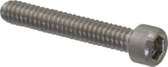 Value Collection - #0-80 UNF Hex Socket Drive, Socket Cap Screw - Grade 18-8 Stainless Steel, 3/8" Length Under Head - Exact Tooling