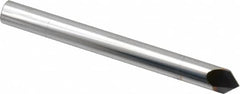 Niagara Cutter - 1/4" Diam 2 Flute Single End Solid Carbide Chamfer Mill - Exact Tooling