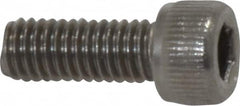 Value Collection - #10-32 UNF Hex Socket Drive, Socket Cap Screw - Grade 18-8 Stainless Steel, 1/2" Length Under Head - Exact Tooling