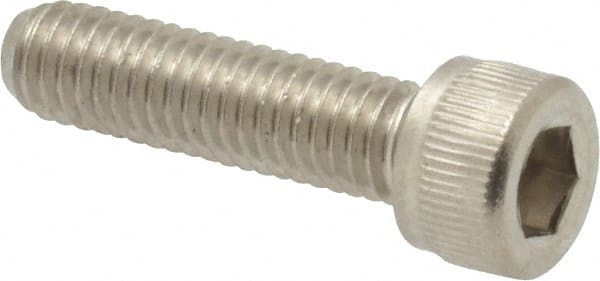 Value Collection - #10-32 UNF Hex Socket Drive, Socket Cap Screw - Grade 18-8 Stainless Steel, 3/4" Length Under Head - Exact Tooling