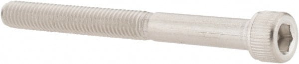 Value Collection - #10-32 UNF Hex Socket Drive, Socket Cap Screw - Grade 18-8 Stainless Steel, 2" Length Under Head - Exact Tooling
