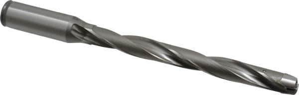 Kennametal - 14.29 to 14.5mm Diam, 10xD, 142.88mm Max Depth, 3/4" Shank Diam, 158.93mm Flute, 212.73mm OAL, Replaceable Tip Drill - KSEM0563 Insert, B Seat Size, Series KSEM - Exact Tooling