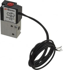 ARO/Ingersoll-Rand - 1/8", 3-Way Body Ported Stacking Solenoid Valve - 24 VDC, 0.2 CV Rate, 2.4" High - Exact Tooling