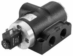 ARO/Ingersoll-Rand - 3/8", K Series 4-Way High Flow Stacking Solenoid Valve - 120 VAC, 2.3 CV Rate, 2.56" High - Exact Tooling
