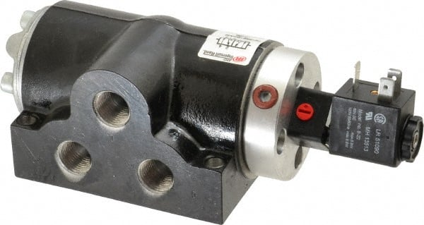ARO/Ingersoll-Rand - 3/8", K Series 4-Way High Flow Stacking Solenoid Valve - 120 VAC, 2.3 CV Rate, 2.56" High - Exact Tooling