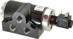 ARO/Ingersoll-Rand - 3/8", K Series 4-Way High Flow Stacking Solenoid Valve - 120 VAC, 2.3 CV Rate, 2.56" High - Exact Tooling