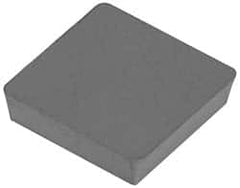 Hertel - SNU422 Grade HT10 Carbide Turning Insert - Uncoated, 90° Square, 1/2" Inscr Circle, 1/8" Thick, 1/32" Corner Radius - Exact Tooling