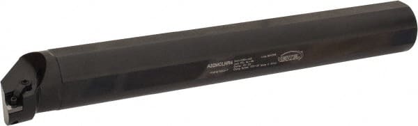 Hertel - 2.4" Min Bore Diam, 16" OAL, 2" Shank Diam, A-MCLN Indexable Boring Bar - CN.. Insert, Screw or Clamp Holding Method - Exact Tooling