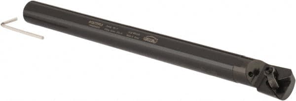 Hertel - 0.93" Min Bore Diam, 10" OAL, 3/4" Shank Diam, A-CTFP Indexable Boring Bar - TP.. Insert, Clamp Holding Method - Exact Tooling