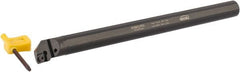 Hertel - 0.93" Min Bore Diam, 10" OAL, 3/4" Shank Diam, A-SCLP Indexable Boring Bar - CP.. 32.52 Insert, Screw Holding Method - Exact Tooling