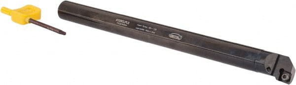 Hertel - 0.93" Min Bore Diam, 10" OAL, 3/4" Shank Diam, A-SCLP Indexable Boring Bar - CP.. Insert, Screw Holding Method - Exact Tooling