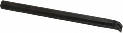 Hertel - 0.98" Min Bore Diam, 10" OAL, 3/4" Shank Diam, A-SDUP Indexable Boring Bar - DP.. Insert, Screw Holding Method - Exact Tooling