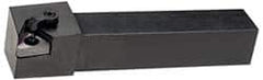 Hertel - MTGN, Left Hand Cut, 3° Lead Angle, 1-1/4" Shank Height x 1-1/4" Shank Width, Negative Rake Indexable Turning Toolholder - 6" OAL, TN..54. Insert Compatibility, Series Multi-Option - Exact Tooling