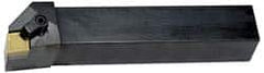 Hertel - CCLP, Left Hand Cut, 5° Lead Angle, 3/4" Shank Height x 3/4" Shank Width, Positive Rake Indexable Turning Toolholder - 4-1/2" OAL, CPG42. Insert Compatibility, Series Clamp Type - Exact Tooling