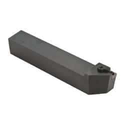 Hertel - MCLN, Right Hand Cut, 5° Lead Angle, 1" Shank Height x 1" Shank Width, Negative Rake Indexable Turning Toolholder - 6" OAL, CN..32. Insert Compatibility, Series Multi-Option - Exact Tooling