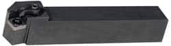 Hertel - MSKN, Left Hand Cut, 15° Lead Angle, 1" Shank Height x 1" Shank Width, Negative Rake Indexable Turning Toolholder - 6" OAL, SN..43. Insert Compatibility, Series Multi-Option - Exact Tooling