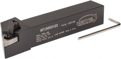 Hertel - MTJN, Right Hand Cut, 3° Lead Angle, 3/4" Shank Height x 3/4" Shank Width, Negative Rake Indexable Turning Toolholder - 4-1/2" OAL, TN..33. Insert Compatibility, Series Multi-Option - Exact Tooling