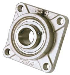 Value Collection - 1-1/2" ID, 130.3mm OAL x 1-1/32" OAH Solid 4-Bolt Flange - Exact Tooling