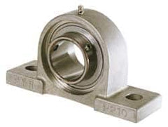 Value Collection - 1-3/16" ID, 1-1/2" OAL x 1-1/2" OAH Solid Pillow Block - Exact Tooling