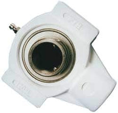 Value Collection - 1" ID, 34mm OAL x 3-1/2" OAH Take Up Unit - 1,764 Lb Static Cap, 3,147 Lb Dyn Cap, SS Thermoplastic - Exact Tooling