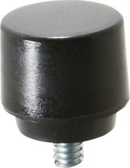 Proto - 1" Face Diam, Grade Hard, Black Hammer Tip/Face - Plastic - Exact Tooling