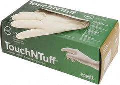 Ansell - Size S, 5 mil, Industrial Grade, Powder Free Latex Disposable Gloves - Exact Tooling