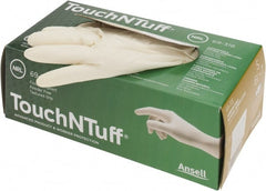 Ansell - Size XL, 5 mil, Industrial Grade, Powder Free Latex Disposable Gloves - Exact Tooling