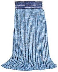 Rubbermaid - 1" Orange Head Band, Large Blended Fiber Cut End Mop Head - 4 Ply, Use for General Purpose - Exact Tooling