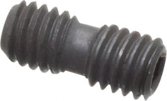 Kennametal - Hex Socket for Indexable Milling & Turning - #8-36 Thread, For Use with Clamps - Exact Tooling