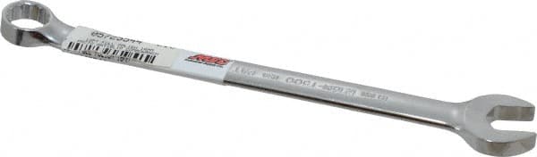 Proto - 16mm 12 Point Combination Wrench - 15° Offset Angle, 9-13/32" OAL, Steel, Chrome Finish - Exact Tooling